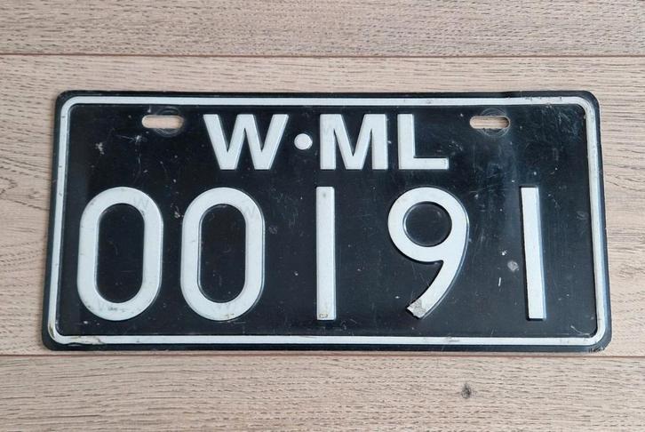 Kentekenplaat nummerplaat nummerbord Myamar, Verzamelen, Automerken, Motoren en Formule 1, Gebruikt, Auto's, Ophalen of Verzenden