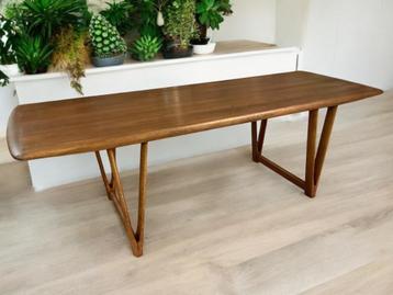 Midcentury design teak koffietafel / design Andreas Hansen  beschikbaar voor biedingen