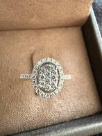 18K Witgouden Ring met 0.55ct Diamanten, Sieraden, Tassen en Uiterlijk, Ringen, Wit, Ophalen of Verzenden, Met edelsteen, Dame