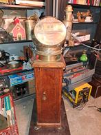 Antiek Scheepscompas met Houten Standaard, Antiek en Kunst, Ophalen