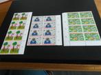 1387-1389 Kinderzegels in blokken van 8 zegels 1987 Postfris, Ophalen of Verzenden, Na 1940, Postfris
