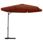 Parasol met stalen paal 300x250 cm meerdere soorten, Tuin en Terras, Parasols, Nieuw, Zweefparasol, Ophalen of Verzenden, Waterdicht