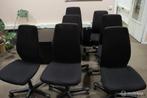 Online Veiling: Kinnarps Bureaustoelen - 7 stuks, Gebruikt