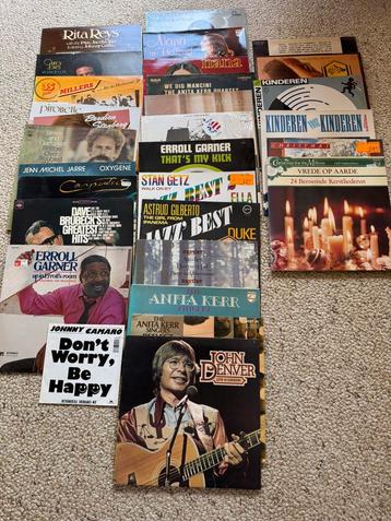 Lp’s diverse 20 stuks en een singel beschikbaar voor biedingen