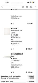 Hasvik IKEA schuifdeur voor pax kast 200x236, Zo goed als nieuw, 200 cm of meer, Ophalen
