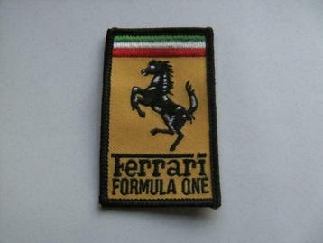 Ferrari formula one patch badge opnaai embeem F1 nos