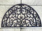 Halfronde gieijzeren deurmat, Tuin en Terras, Deurmatten, Ophalen, Gebruikt, Gietijzer