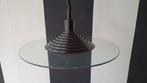 Vintage space age ufo hanglamp Aromec Sacla Varedo Italy, Gebruikt, 50 tot 75 cm, Ophalen of Verzenden, Glas