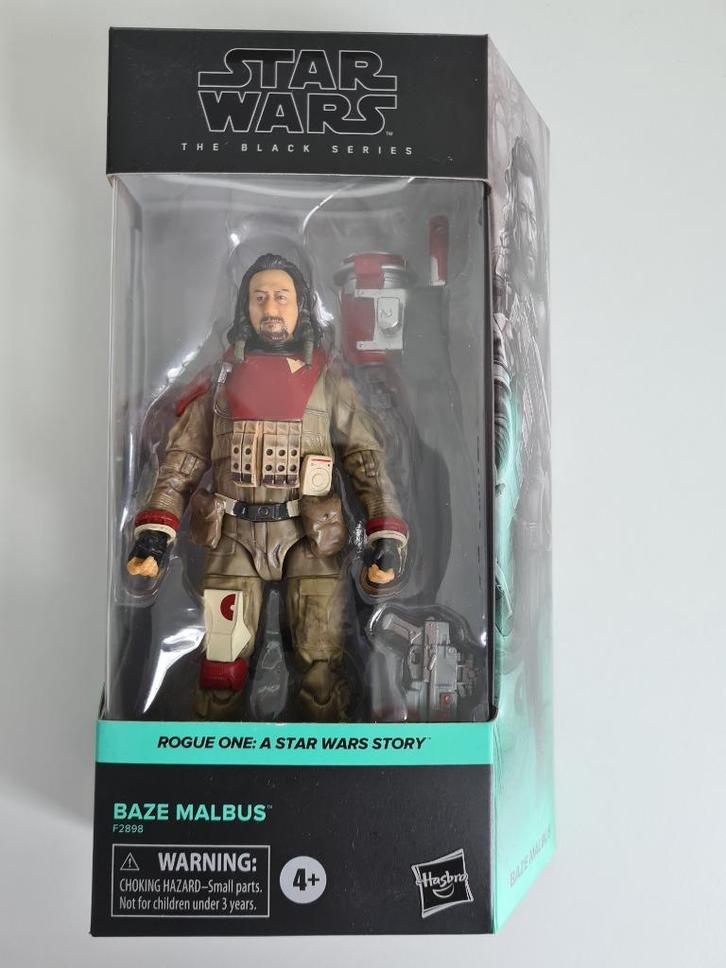 Star Wars Black Series 6" Baze Malbus (Rogue One), Verzamelen, Star Wars, Nieuw, Actiefiguurtje, Ophalen of Verzenden
