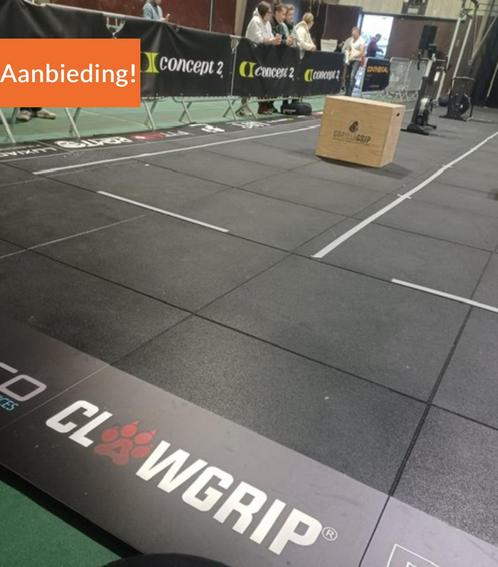 FIT PRO 1000x1000x20 2dagrn gebruikt demo vanaf 50m2, Sport en Fitness, Fitnessmaterialen, Zo goed als nieuw, Ophalen of Verzenden