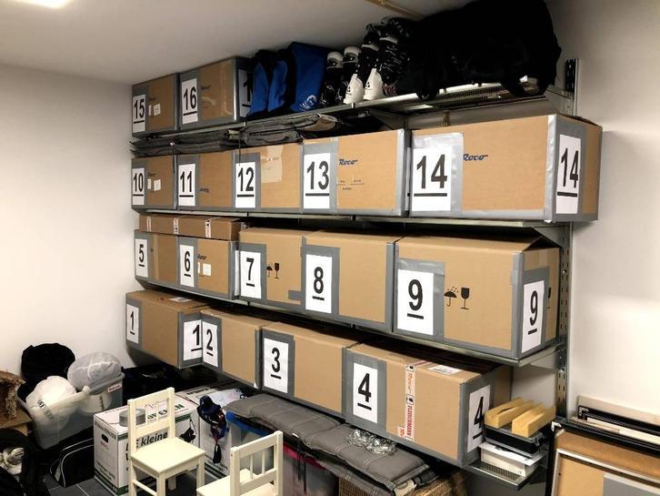 Broder stelling Ikea, Huis en Inrichting, Kasten | Stellingkasten, Gebruikt, Ophalen