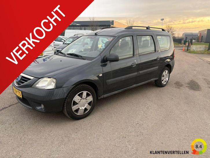 Dacia Logan MCV 1.6-16V Lauréate, Auto's, Dacia, Bedrijf, Logan MCV, ABS, Airbags, Airconditioning, Alarm, Boordcomputer, Centrale vergrendeling