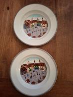 Villroy & Boch Disign Naif 2 diepe borden, Ophalen, Zo goed als nieuw