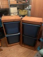 IKEA houtenkastjes 2x, Huis en Inrichting, Ophalen, Gebruikt, 1 of 2 laden, 50 tot 100 cm