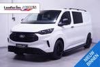 Ford Transit Custom 2.0 TDCI 136 pk L2 Dubbel Cabine Black&W, Voorwielaandrijving, 4 cilinders, Wit, 14 km/l
