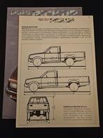 Brochure Isuzu Pick Up 1983, Ophalen of Verzenden, Zo goed als nieuw, Overige merken