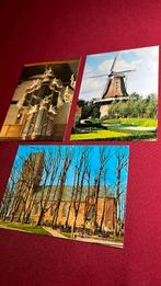 3 Ansichtkaarten Nederlandse Hervormde Kerk Stiens, Verzamelen, Ophalen of Verzenden