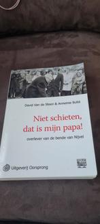 Niet schieten, dat is mijn papa!, Boeken, Ophalen of Verzenden, Zo goed als nieuw, David Van de Steen & Annemie Bulté, Overige