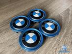 ORIGINELE BMW M Blue naafkap naafdop set, Gebruikt, -, Verzenden, -