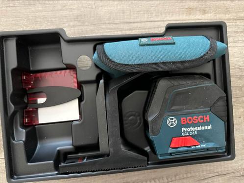 Bosch pro gcl 2-15 combilaser, Doe-het-zelf en Verbouw, Gereedschap | Handgereedschap, Zo goed als nieuw, Ophalen of Verzenden