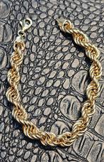 Prachtige rope 14karaat armband 9.3mm, Ophalen of Verzenden, Nieuw, Goud, Goud