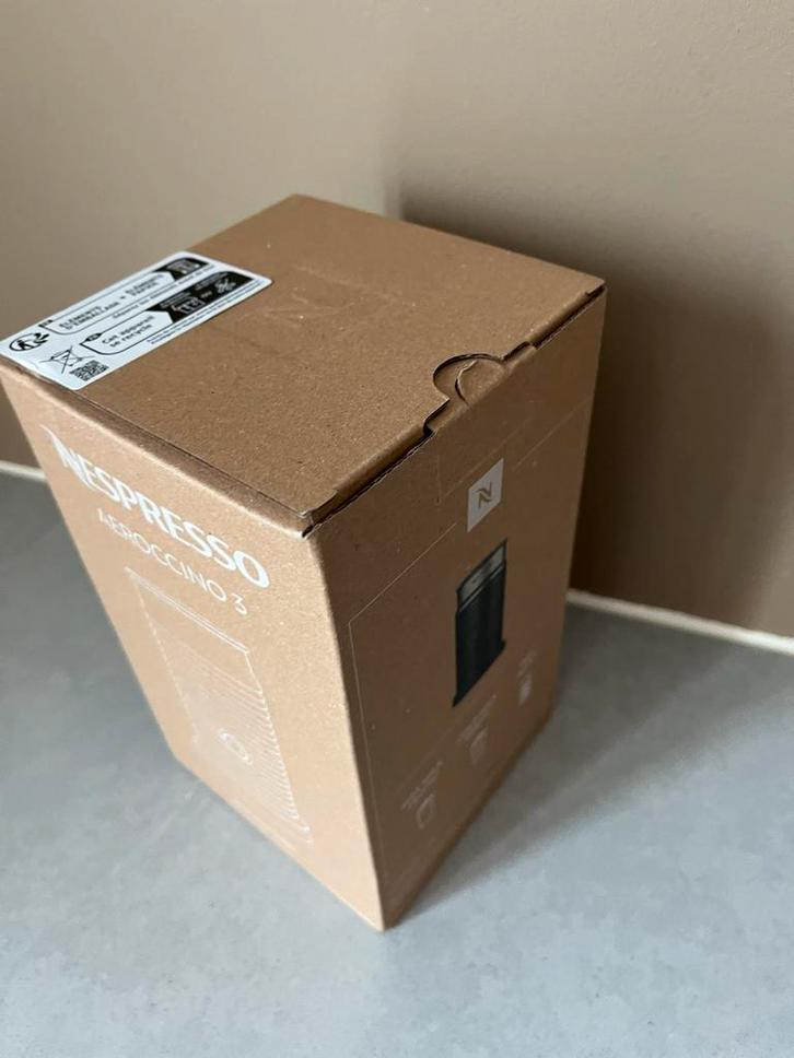 Nespresso Aeroccino 3 Melkopschuimer - Nieuw in doos, Witgoed en Apparatuur, Melkopschuimers, Nieuw, Elektrische melkopschuimer