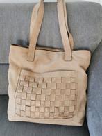 Shopper leer, Ophalen of Verzenden, Zo goed als nieuw, Bruin, Shopper