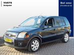 Ford Fusion 1.6 inj. 16v Futura + (bj 2007), Gebruikt, Zwart, Met garantie (alle), Zwart