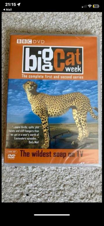 Big Cat Week - Seizoen 1 & 2 DVD beschikbaar voor biedingen