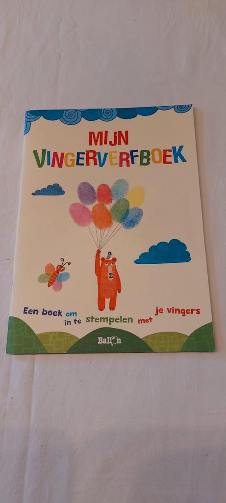 Mijn Vingerverfboek, Kinderen en Baby's, Speelgoed | Educatief en Creatief, Nieuw, Knutselen, Ophalen of Verzenden
