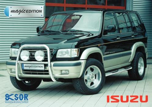 Folder Isuzu Trooper Magic Edition (Duitse uitgave ca.2000), Boeken, Auto's | Folders en Tijdschriften, Zo goed als nieuw, Overige merken