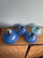 Artemide Tilos lampen - blauw en groen - groot en klein, Verzenden, Gebruikt, Glas, Vintage