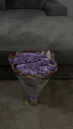 paarse Kunstbloemen Boeket, Ophalen of Verzenden, Nieuw, Binnen