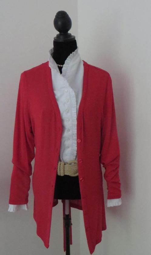 TREND ONE I Leuk Vestje I Maat 44 I Framboosrood I NIEUW!, Kleding | Dames, Truien en Vesten, Nieuw, Maat 42/44 (L), Rood, Ophalen of Verzenden