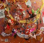 materie schilderij uniek "Lost and Found", Antiek en Kunst, Kunst | Schilderijen | Modern, Ophalen