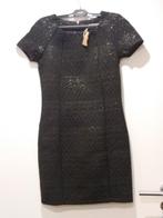 Deby Debo, jurk, NIEUW, mt 36, met goudkleurige draad, Zwart, Nieuw, Ophalen of Verzenden, Maat 36 (S)
