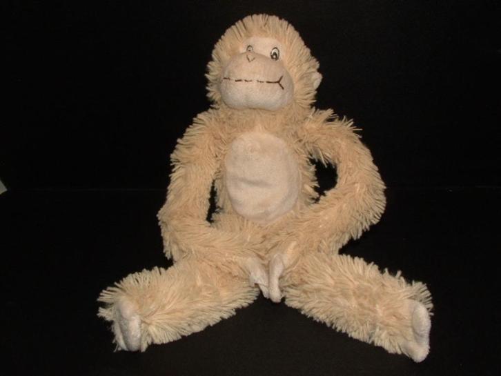 PLUSH & ZOO PLANCKENDAEL AAP ZACHTE LANGHARIGE BADSTO, Kinderen en Baby's, Speelgoed | Knuffels en Pluche, Nieuw, Overige typen