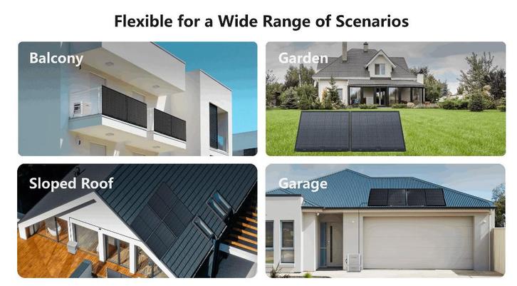 Flexibele zonnepanelen 200W Jackery, Doe-het-zelf en Verbouw, Elektra en Kabels, Nieuw, Overige typen, Ophalen of Verzenden