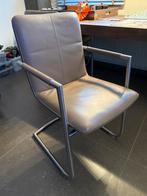 Lederen Stoel 4 stuks van Hoge Kwaliteit, Antiek en Kunst, Ophalen of Verzenden