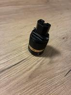 Iego 8075BK Rhodium IEC-stekker, Ophalen of Verzenden, Gebruikt, Minder dan 2 meter, Overige kabels