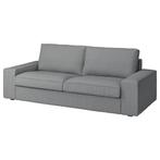 Ikea Kivik bank. 3 zits. Grijs/bruin. MOET WEG., Ophalen, Gebruikt, Stof