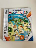 Tiptoi mijn grote wereldatlas zgan, Ophalen of Verzenden, Zo goed als nieuw, Elektronica, Met geluid