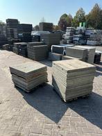 15,36m² Oud Hollandse tegel 80x80x5 Grijs - Betontegel, Tuin en Terras, Tegels en Klinkers, Ophalen, Gebruikt, 10 m² of meer, Beton
