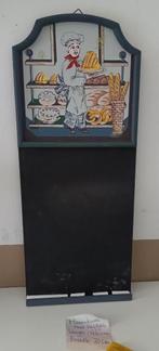 Memobord met leuke afbeelding en krijtbord, Ophalen of Verzenden, Zo goed als nieuw, Krijtbord