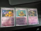 Reverse Holo Abra, Kadabra, Alakazam Set - Mega Evolution, Ophalen of Verzenden, Nieuw, Meerdere kaarten, Foil