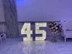 Lichtcijfers & Lichtletters - Vloerlampen, Ophalen, Zo goed als nieuw, Verjaardag