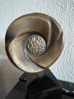 1970….Eric Claus.. Hudig Langeveld prijs…590 gram, Postzegels en Munten, Penningen en Medailles, Verzenden, Brons