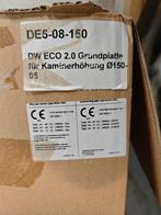 RVS Schoorsteen Basisplaat Dubbelwandig 150mm, Ophalen, Overige materialen, Overige typen, Nieuw