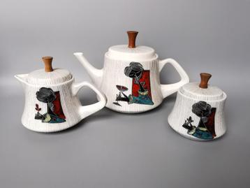 Thee set Italy San Marino retro vintage mid century design  beschikbaar voor biedingen