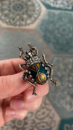 Broche insecten kever kakkerlak diverse motieven, Nieuw, Met strass, 4 tot 7 cm, Blauw